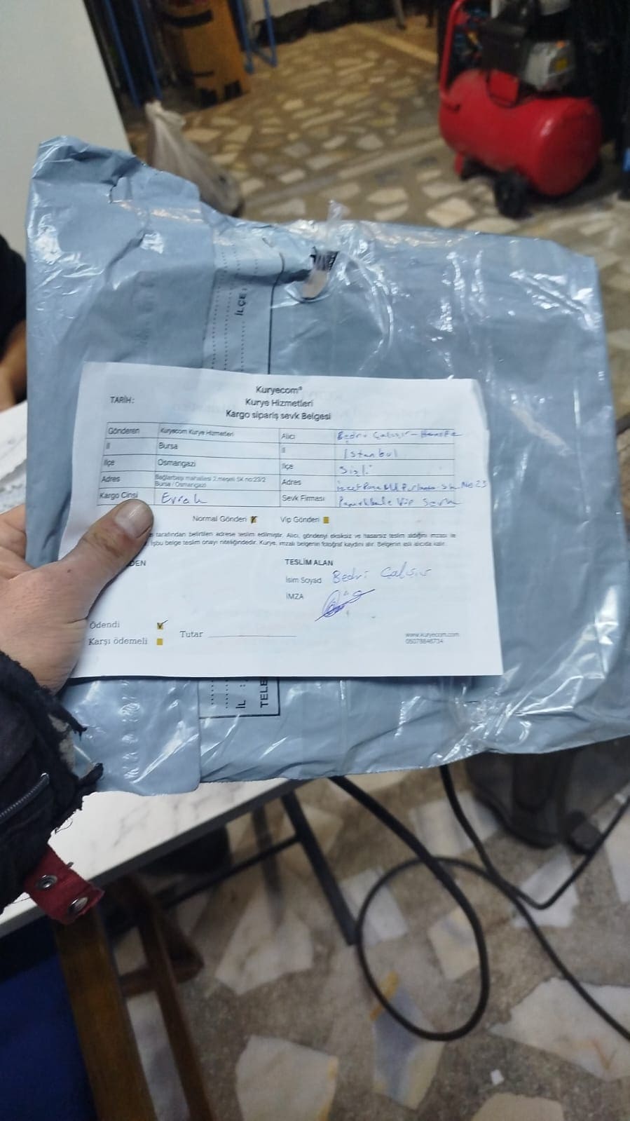 motokurye istanbul avrupa yakası hızlı teslimat